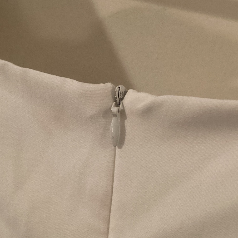 Lulu's White Tie-Shoulder Mini Dress - Picture 10 of 14